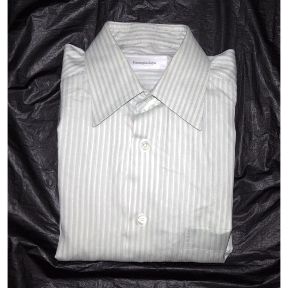 Ermenegildo Zegna Long Sleeve Button Front Shirt - Picture 6 of 7